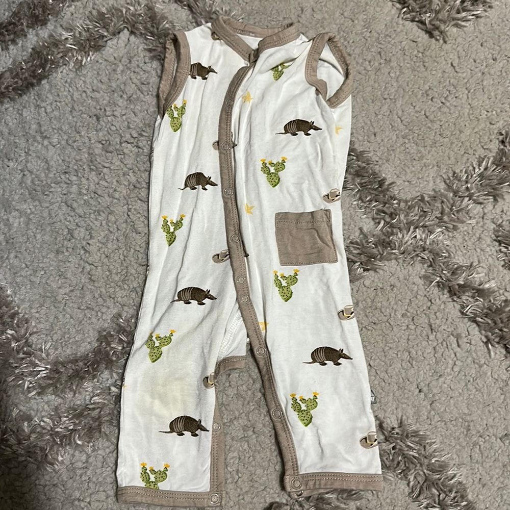 Snap tank romper
